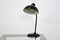 Lámpara de mesa ajustable de acero negro atribuida a Christian Dell para Kaiser Idell, años 30, Imagen 2