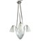 Art Deco Chandelier Hanging Lamp attributed to Maynadier, 1930s 10