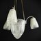 Art Deco Chandelier Hanging Lamp attributed to Maynadier, 1930s, Image 4