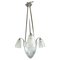 Art Deco Chandelier Hanging Lamp attributed to Maynadier, 1930s, Image 1