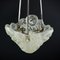 Art Deco Chandelier Hanging Lamp attributed to Dégue, 1930s, Image 10