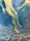 Birgitte Lykke Madsen, Floating Swimmers, Oil Painting 3