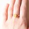 Solitaire Ring in 10k Yellow Gold with Yellow Opal, 2014, Image 10