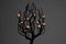Large Tree-Shaped Candleholder in Hand Forged Steel, 1970s 8