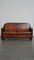 Art Deco 2-Seater Sofa Finished with Wood 1