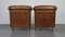 Vintage Leather Club Chairs, Set of 2 4