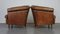 Vintage Leather Club Chairs, Set of 2 5