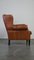 Brown Leather Wing Chair, Image 4