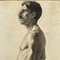 Berger Dit Lheureux Biloul, Academic Nude, Charcoal, 20th Century, Image 4