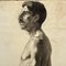 Berger Dit Lheureux Biloul, Academic Nude, Charcoal, 20th Century, Image 5