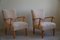 Mid-Century Modern Danish Lounge Chairs in Beech & Lambswool, 1960s, 1950s, Set of 2 12