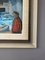 Thoughts by the Waves, Oil on Canvas, 1950s, Framed 7