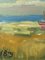 Coastal Splendour, Oil Painting, 1950s, Framed 10