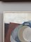 Pentola e scodella, Olio su tavola, anni '50, con cornice, Immagine 11