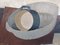 Pot and Bowl, Oil on Board, 1950s, Framed 5