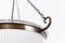 Lámpara colgante de techo Holophane vintage, años 20, Imagen 4