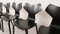 Sedie da pranzo Grand Prix nere di Arne Jacobsen per Fritz Hansen, 2019, set di 6, Immagine 3