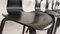 Sedie da pranzo Grand Prix nere di Arne Jacobsen per Fritz Hansen, 2019, set di 6, Immagine 14