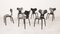 Model Grand Prix Black Dining Chairs by Arne Jacobsen for Fritz Hansen, 2019, Set of 6 9