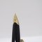 65 Custom Black Writing Set with Case in 14k Gold Plated from Parker, 1980s, Set of 3 11