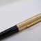 65 Custom Black Writing Set with Case in 14k Gold Plated from Parker, 1980s, Set of 3 14