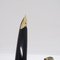 65 Custom Black Writing Set with Case in 14k Gold Plated from Parker, 1980s, Set of 3 12