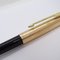 65 Custom Black Writing Set with Case in 14k Gold Plated from Parker, 1980s, Set of 3 15