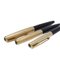 65 Custom Black Writing Set with Case in 14k Gold Plated from Parker, 1980s, Set of 3 3