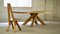 T35D Aban Dining Table in Elm by Pierre Chapo, 1970s 2