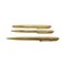 75 Custom Insignia Writing Set with Case in 14k Gold Plated from Parker, 1980s, Set of 3, Image 2