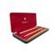 75 Custom Insignia Writing Set with Case in 14k Gold Plated from Parker, 1980s, Set of 3 1