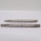 Writing Set 1266 Pen and 1666 Mechanical Pencil in 925 Silver from Montblanc, 1980s, Set of 2 9