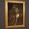 Artiste Italien, Christ à la Colonne, 1720, Huile sur Toile, Encadrée 11