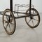 Vintage Wood and Brass Bar Trolley, Italy, 1960s, Image 8