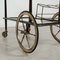 Vintage Wood and Brass Bar Trolley, Italy, 1960s, Image 10