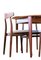 Rosewood Chair by Henning Kjærnulf for Bruno Hansen, 1950s, Set of 4 2
