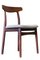 Rosewood Chair by Henning Kjærnulf for Bruno Hansen, 1950s, Set of 4, Image 10