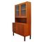 Teak Danish Cabinet with Glazed Upper Section, 1960s, Image 6