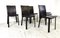 Italian Leather Dining Chairs, 1980s, Set of 6, Image 6