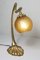 Jugendstil Lampe aus Bronze & Glaspaste von Lucien Gau, 1960er 19
