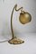 Art Nouveau Lamp in Bronze and Glass Paste from Lucien Gau, 1960s 10