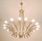 Italian Brass Chandelier with 16 Lights, 1950s, Image 2