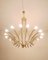 Italian Brass Chandelier with 16 Lights, 1950s, Image 6