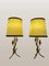 Lampes de Chevet Vintage en Fer Forgé, 1950, Set de 2 2