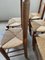 Brutalist Oak Straw Chairs by Charles Dudouyt, 1950s, Set of 6 18