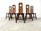Vintage Dining Chairs attributed to Depuydt, Belgium, 1960s, Set of 6 3