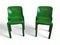 Grüne Stühle von Vico Magistretti für Artemide, 1968, 2er Set 1