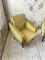 Vintage Yellow Velvet Armchairs by Pierre Paulin, 1950s, Set of 2, Image 8