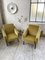 Vintage Yellow Velvet Armchairs by Pierre Paulin, 1950s, Set of 2, Image 10