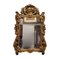 18th Century Regency Mirror in Carved and Gilded Wood, France 1